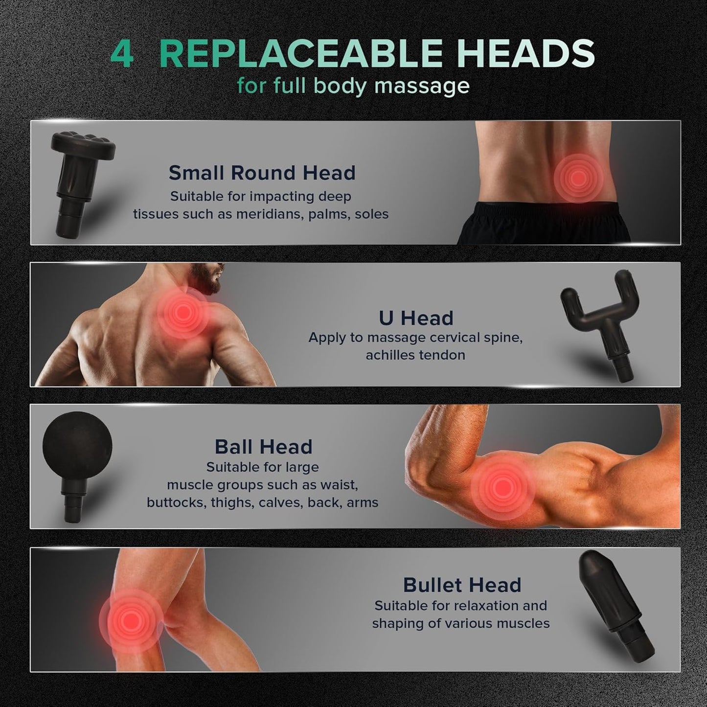 Massager Gun For Full Body Pain Relief