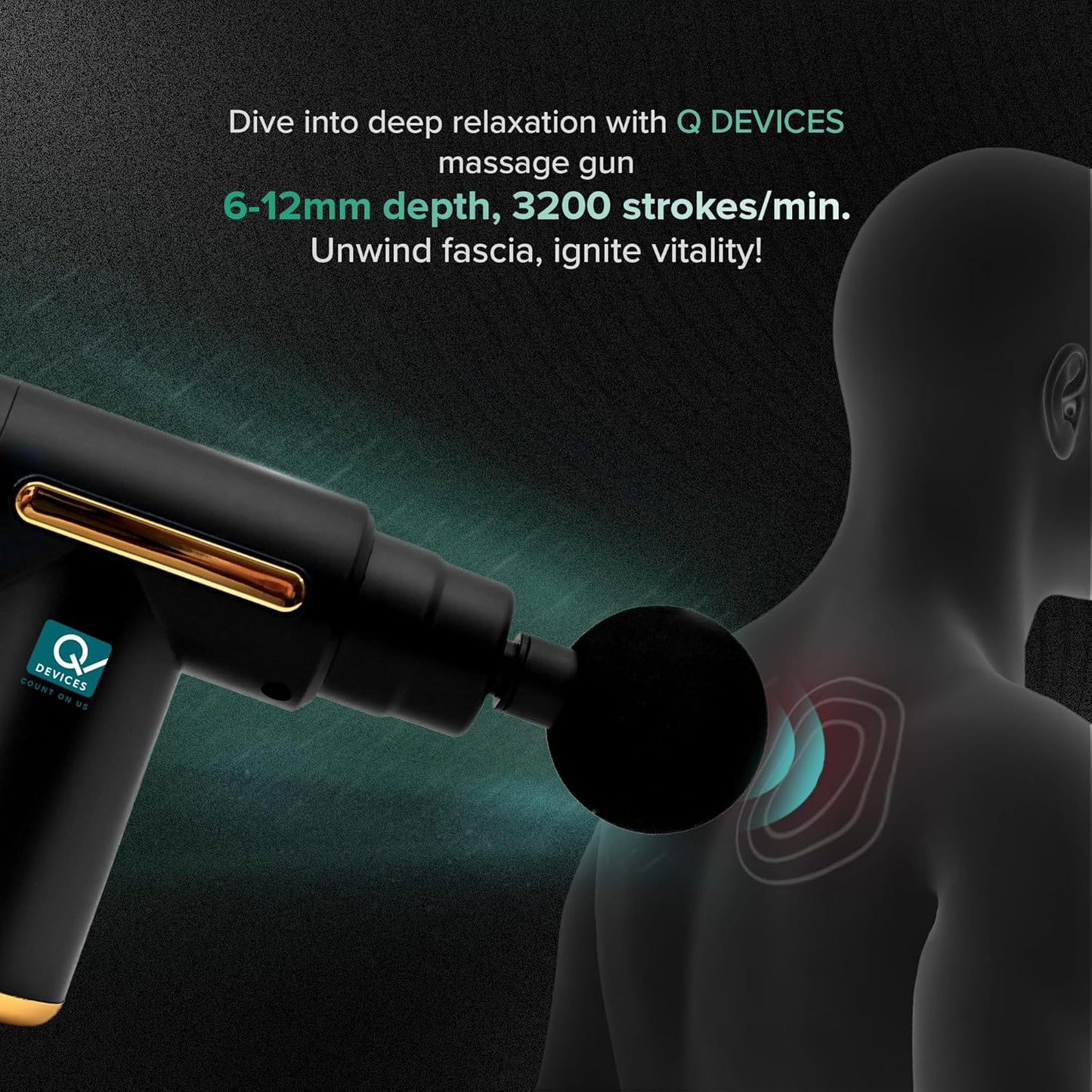 Massager Gun For Full Body Pain Relief